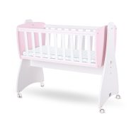   Lorelli First Dreams ringatható bölcső 105x55 - White / Orchid Pink New