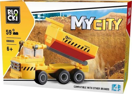 Blocki MyCity billenő teherautó