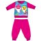 Baby Shark téli vastag baba pizsama - pamut flanel pizsama - pink - 86