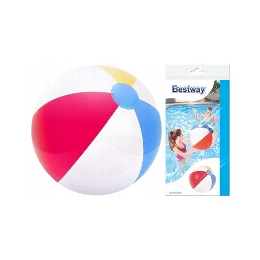 Bestway színes felfújható strandlabda 51 cm