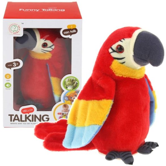 Interaktív beszélő papagáj