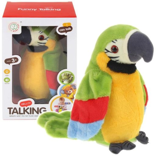 Interaktív beszélő papagáj