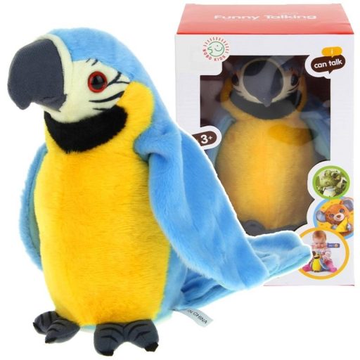 Interaktív beszélő papagáj