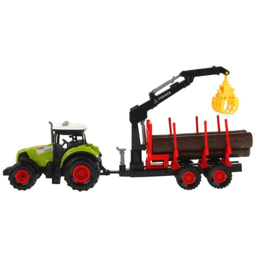 Traktor pótkocsival