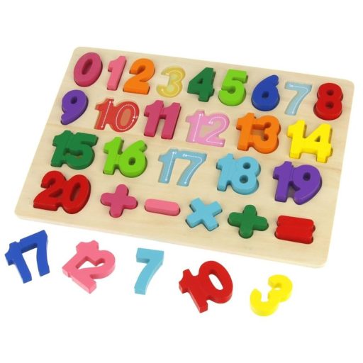 Puzzle Fa számok