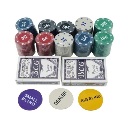 Prémium Texas Holdem Poker szett