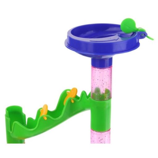 Nagy méretű golyópálya 105 elem + 30 db golyó 