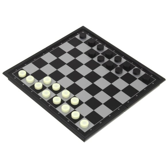 Mágneses sakktábla 2 az 1-ben