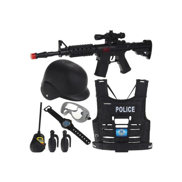 Rendőrségi kommandós felszerelés 