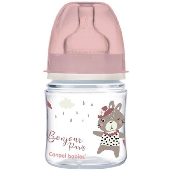 Canpol Babies Easy Start "Bonjur Paris" anti-colic cumisüveg 120ml