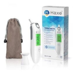 Haxe infravörös hőmérő fülre és homlokra
