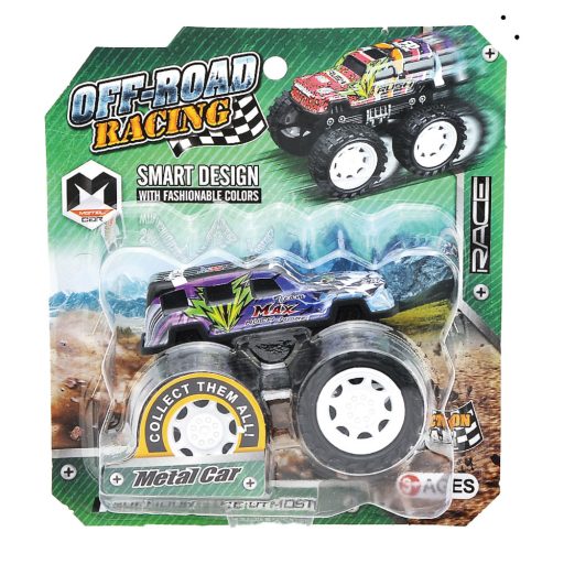 Fém Monster Truck 4x4 terepjáró 