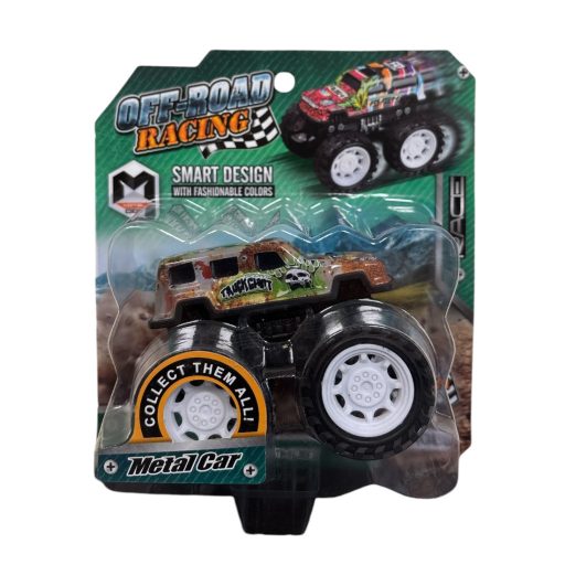 Fém Monster Truck 4x4 terepjáró 