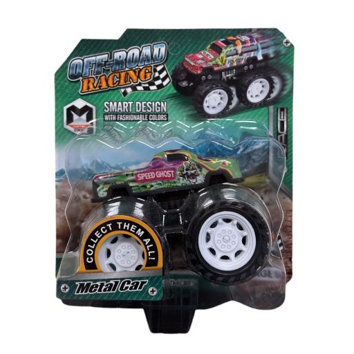 Fém Monster Truck 4x4 terepjáró 
