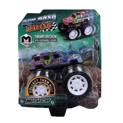 Fém Monster Truck 4x4 terepjáró 