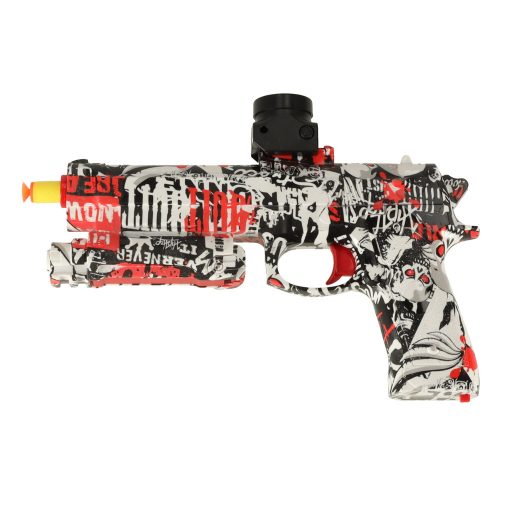 Akkumulátoros multi gélgolyó és nerf pisztoly  + szemüveg + 550db töltény 