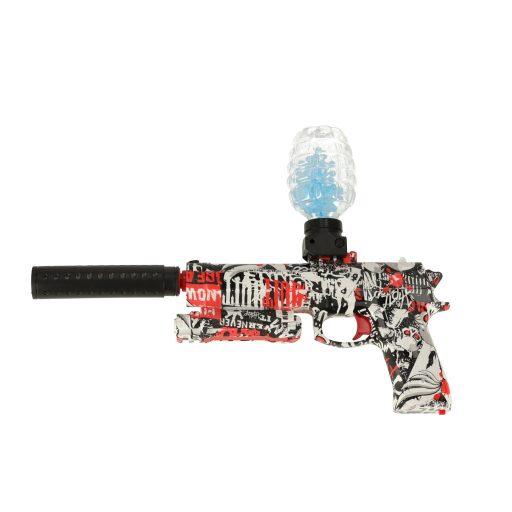 Akkumulátoros multi gélgolyó és nerf pisztoly  + szemüveg + 550db töltény 