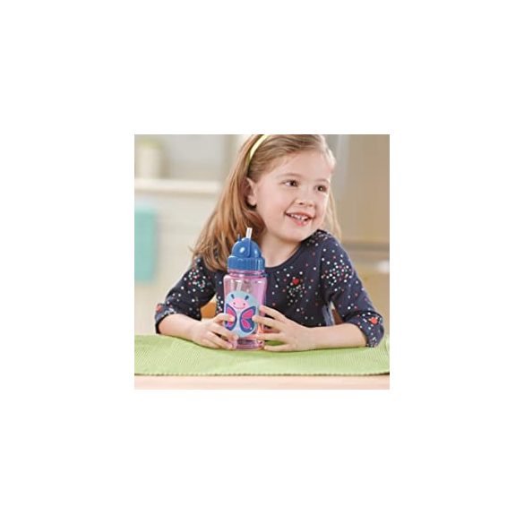 Skip Hop Zoo Gyermek szívószálas ivópalack