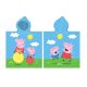 Peppa Pig 100% pamut poncsó - 55x110 cm