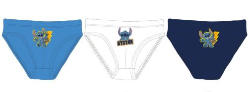 Stitch kisfiú alsó - 3 darabos pamut alsó - 98-104