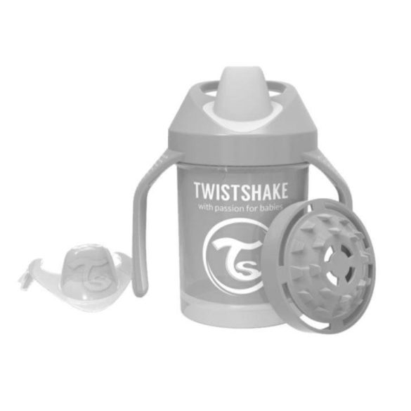 TwistShake tanulópohár keverővel és fogantyúval 4m + 230 ml