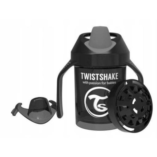 TwistShake tanulópohár keverővel és fogantyúval 4m + 230 ml