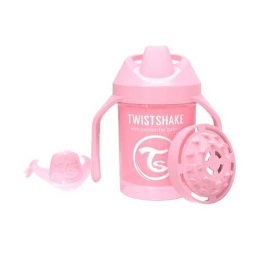 TwistShake tanulópohár keverővel és fogantyúval 4m + 230 ml