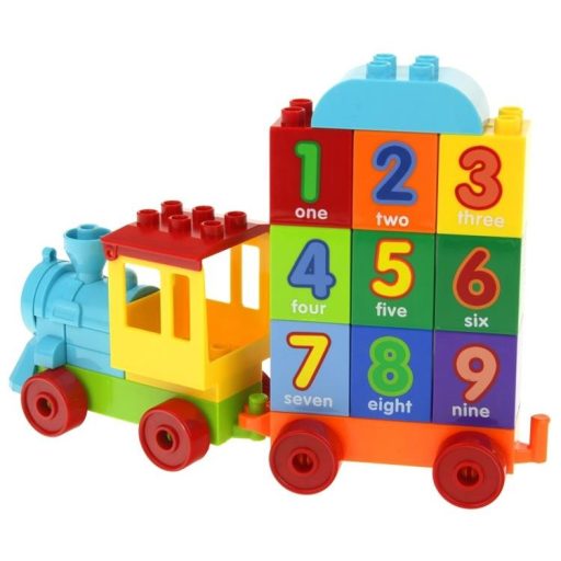 Oktatási blokkok 53 elem - Vonat számokkal